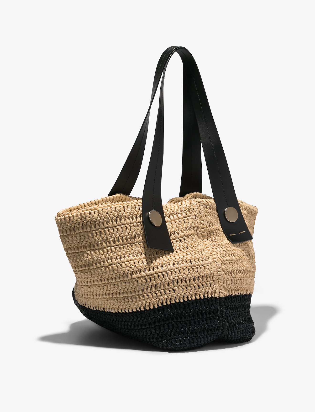 Large Raffia Tobo Tote #1