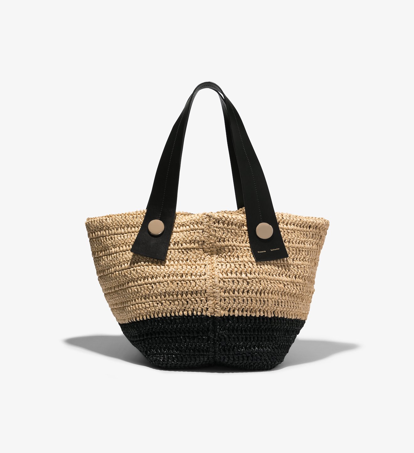 Large Raffia Tobo Tote