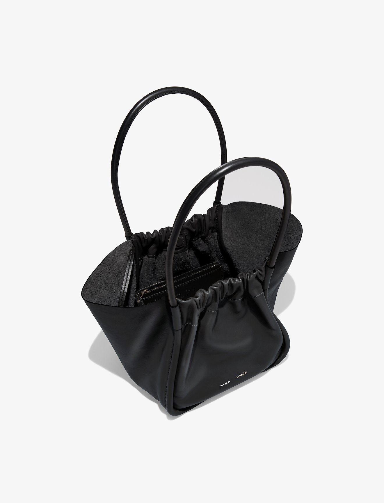 Large Ruched Tote #4