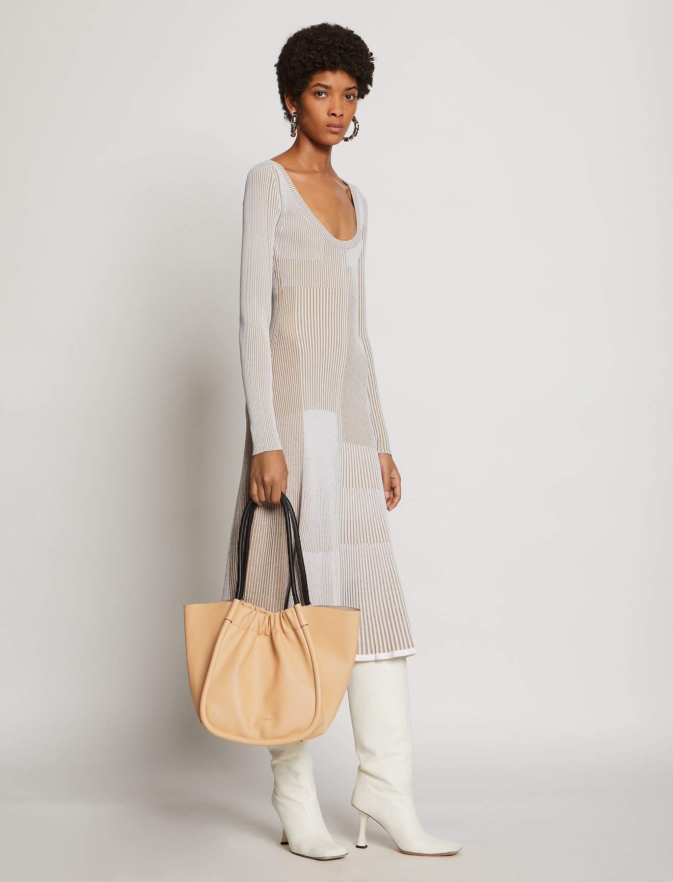Large Ruched Tote #2