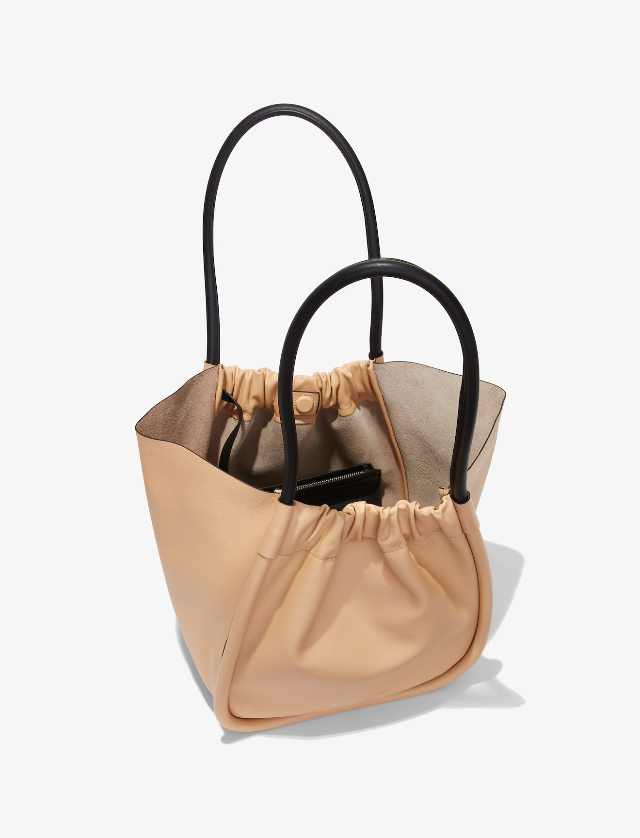 Large Ruched Tote #4