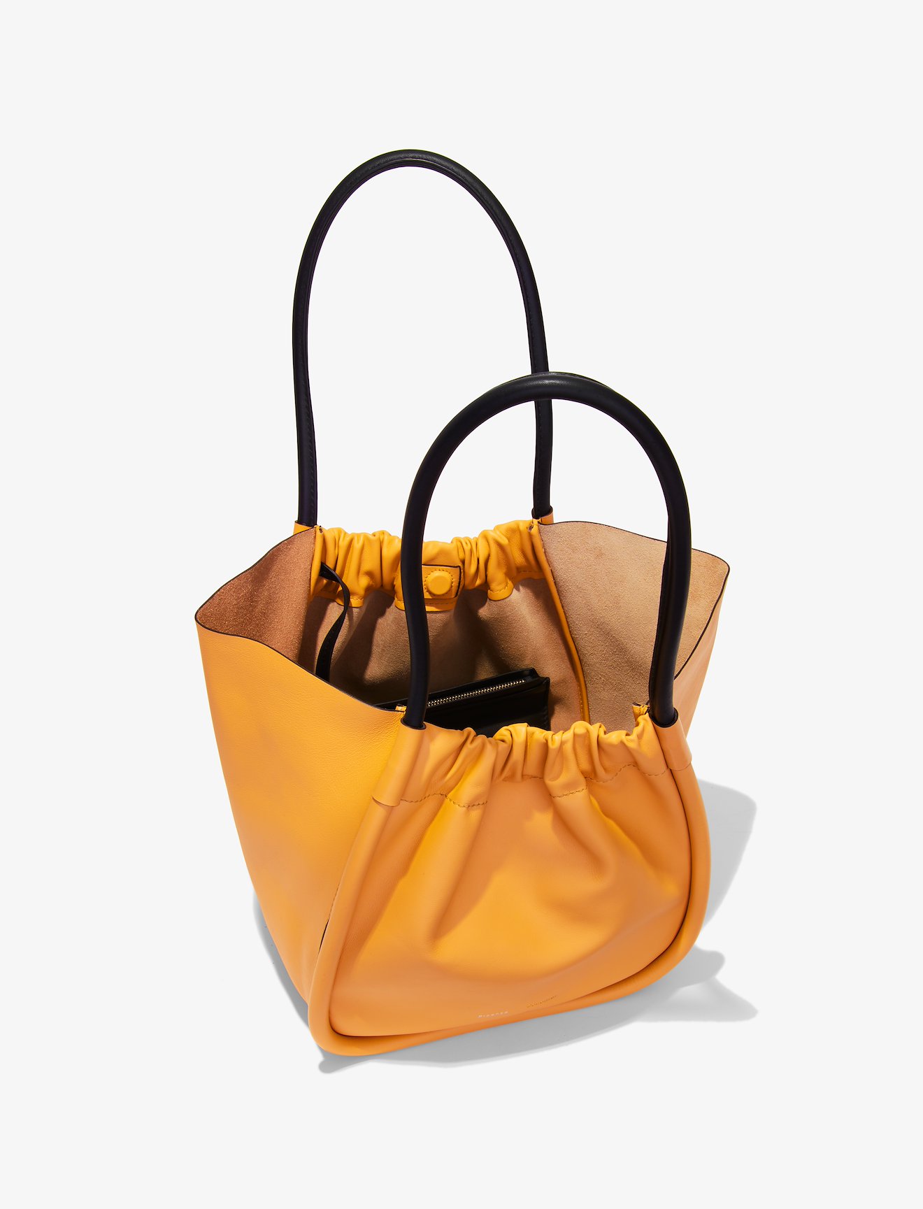 Large Ruched Tote #4