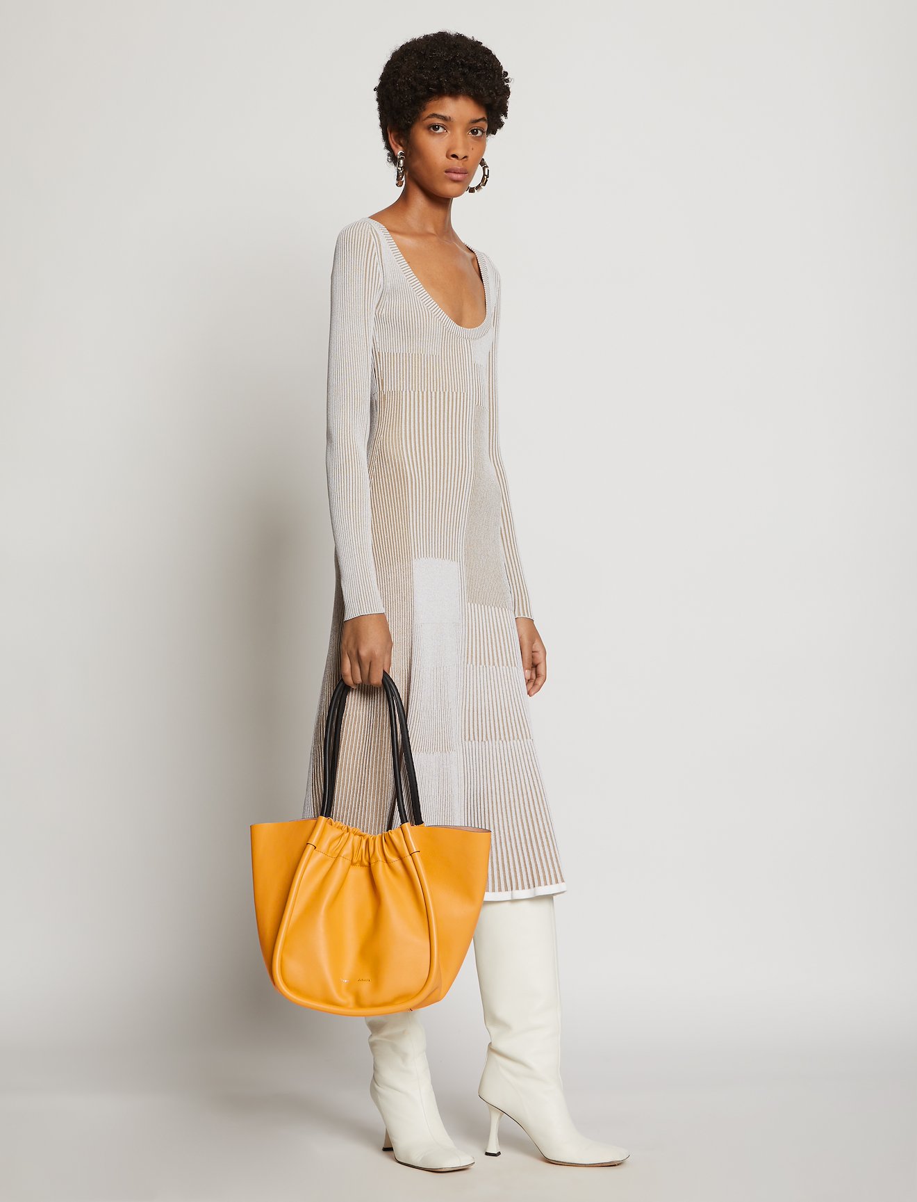 Large Ruched Tote #2
