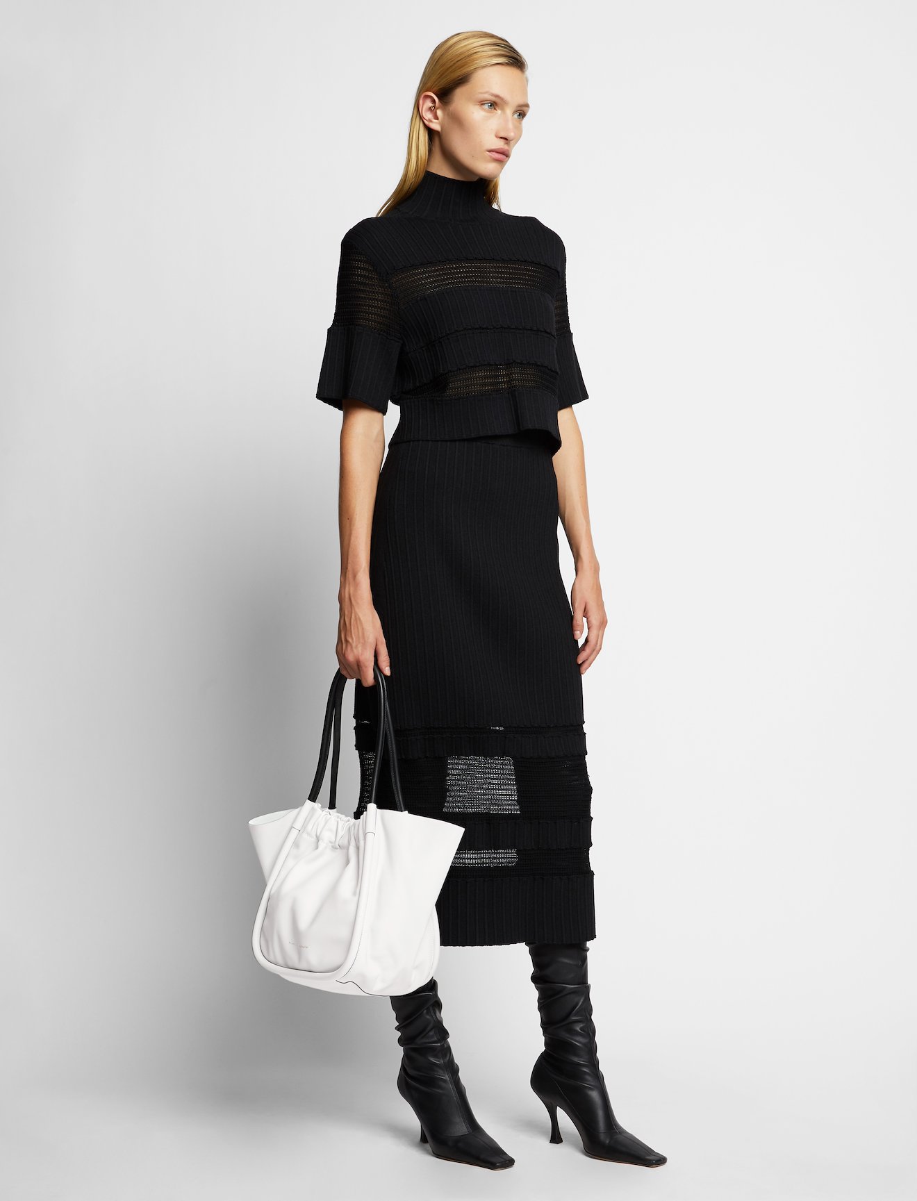 Large Ruched Tote #2
