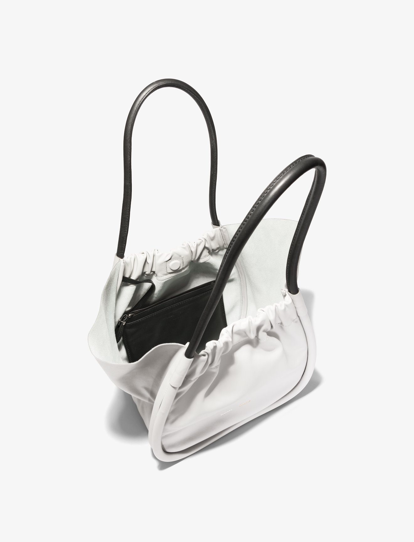 Large Ruched Tote #4