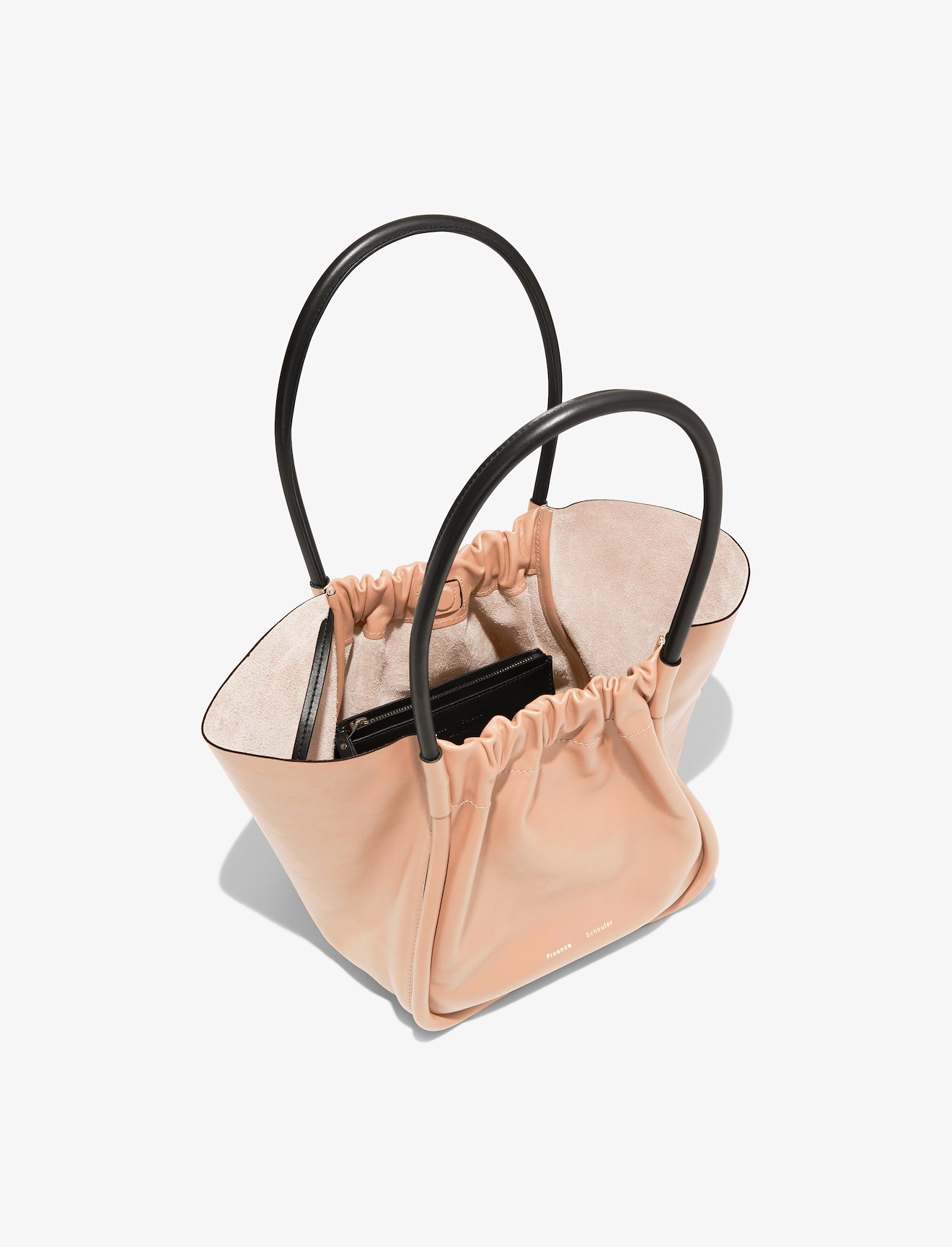 Large Ruched Tote #4