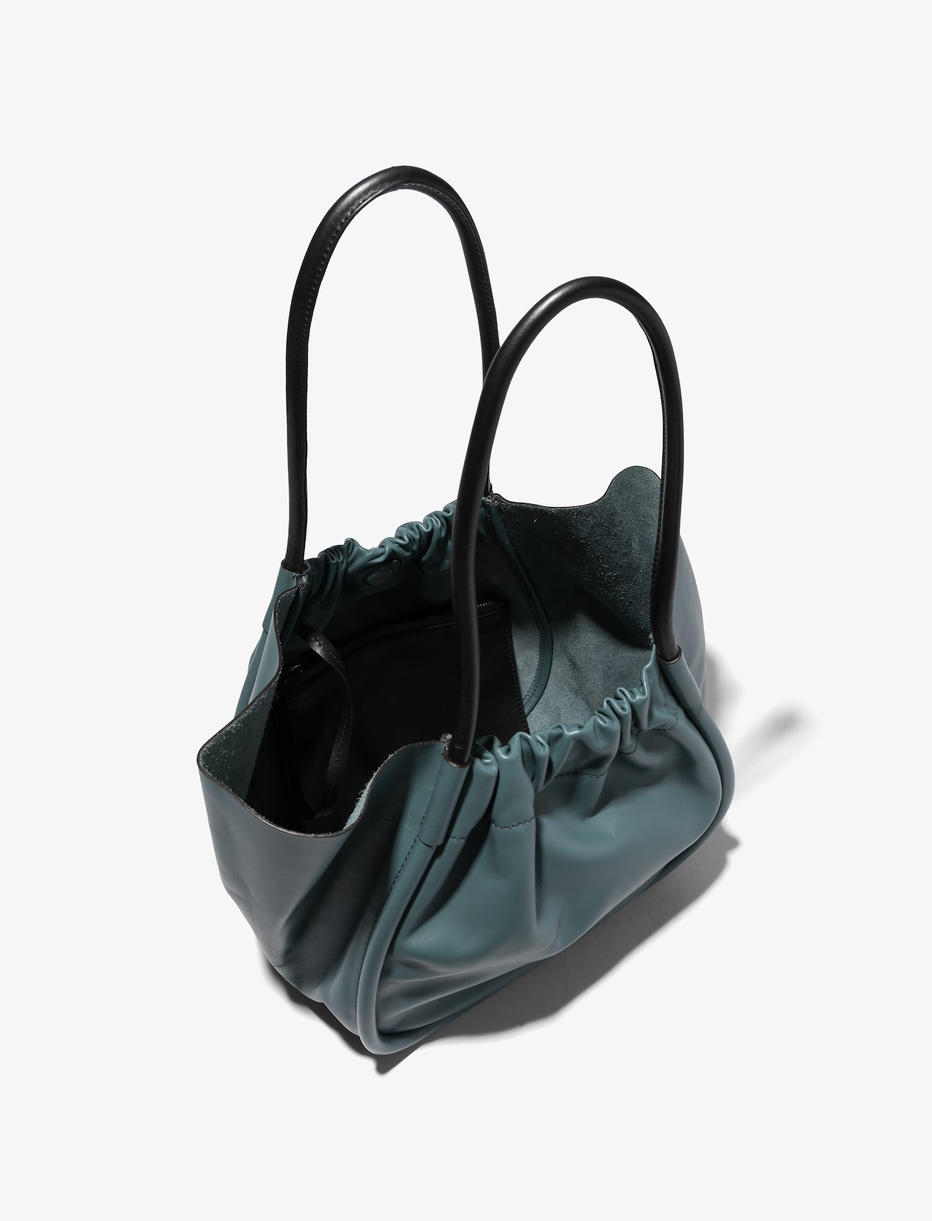 Large Ruched Tote #4