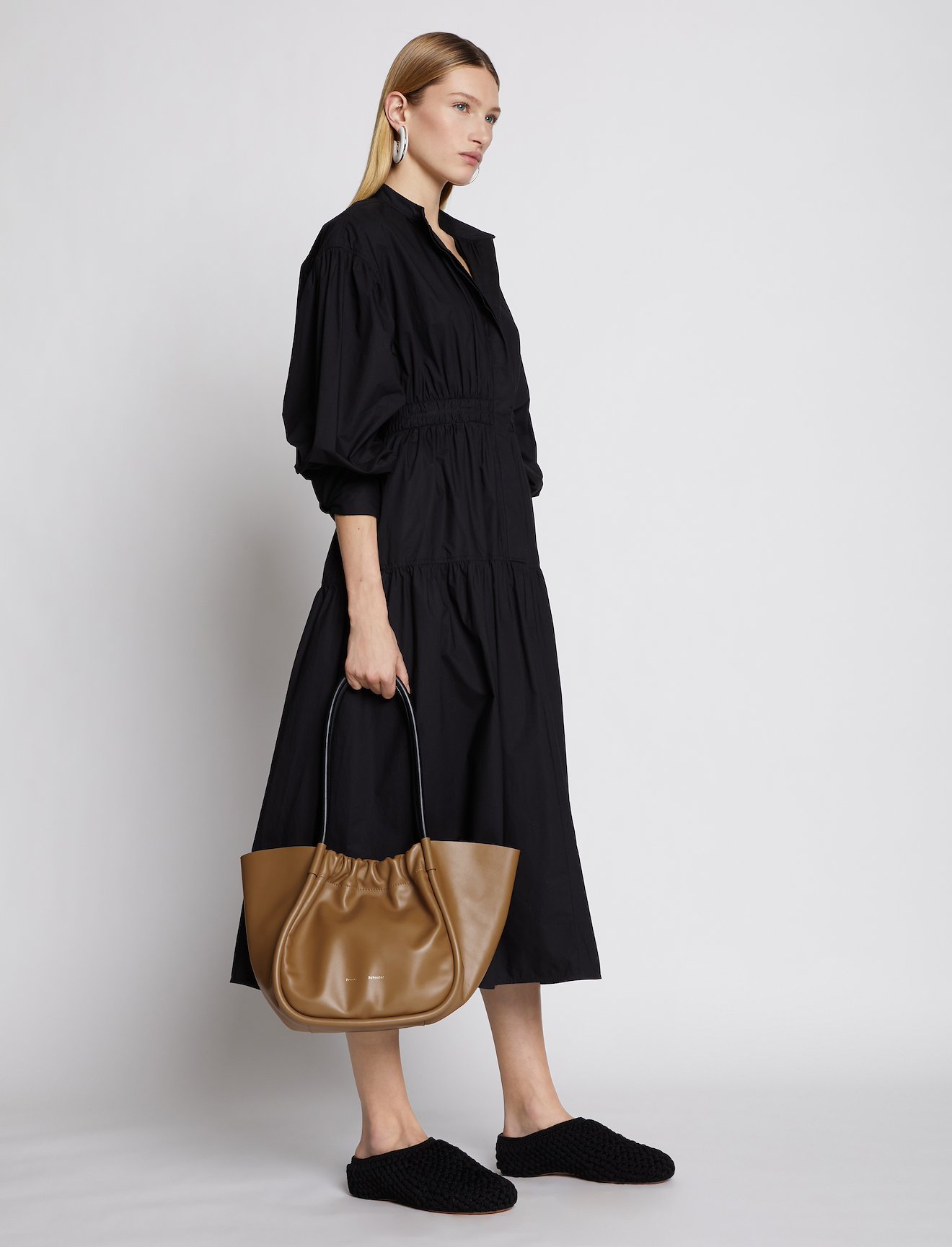 Large Ruched Tote #2