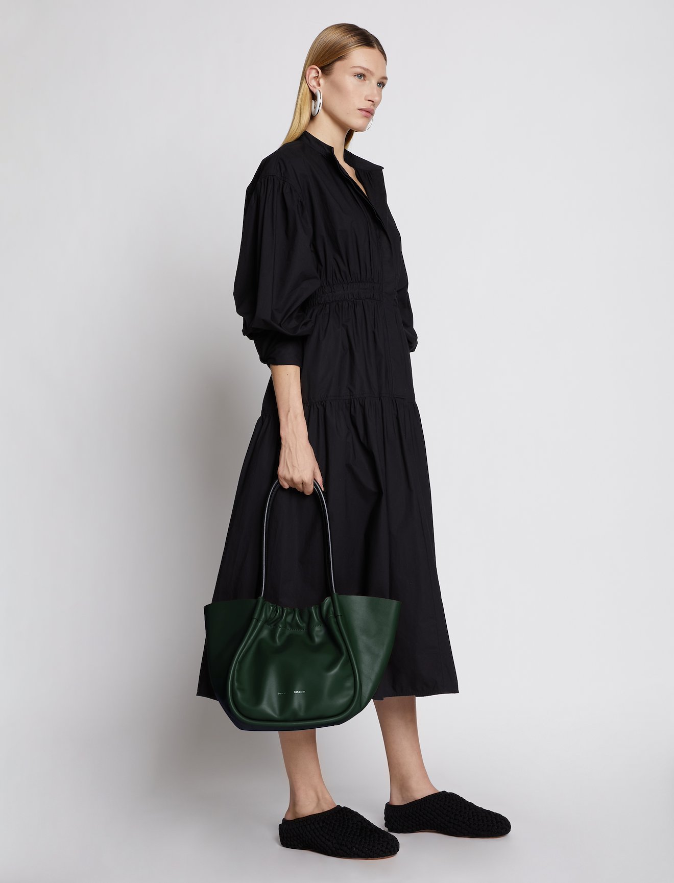 Large Ruched Tote #2