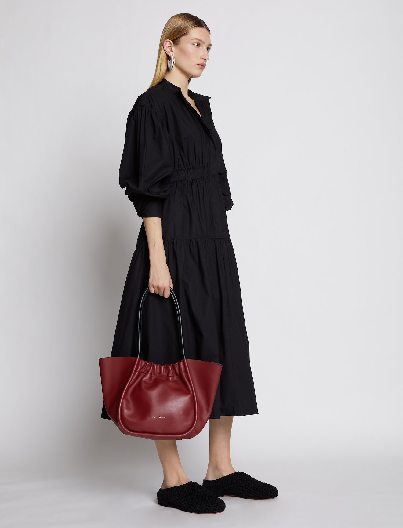 Large Ruched Tote #2