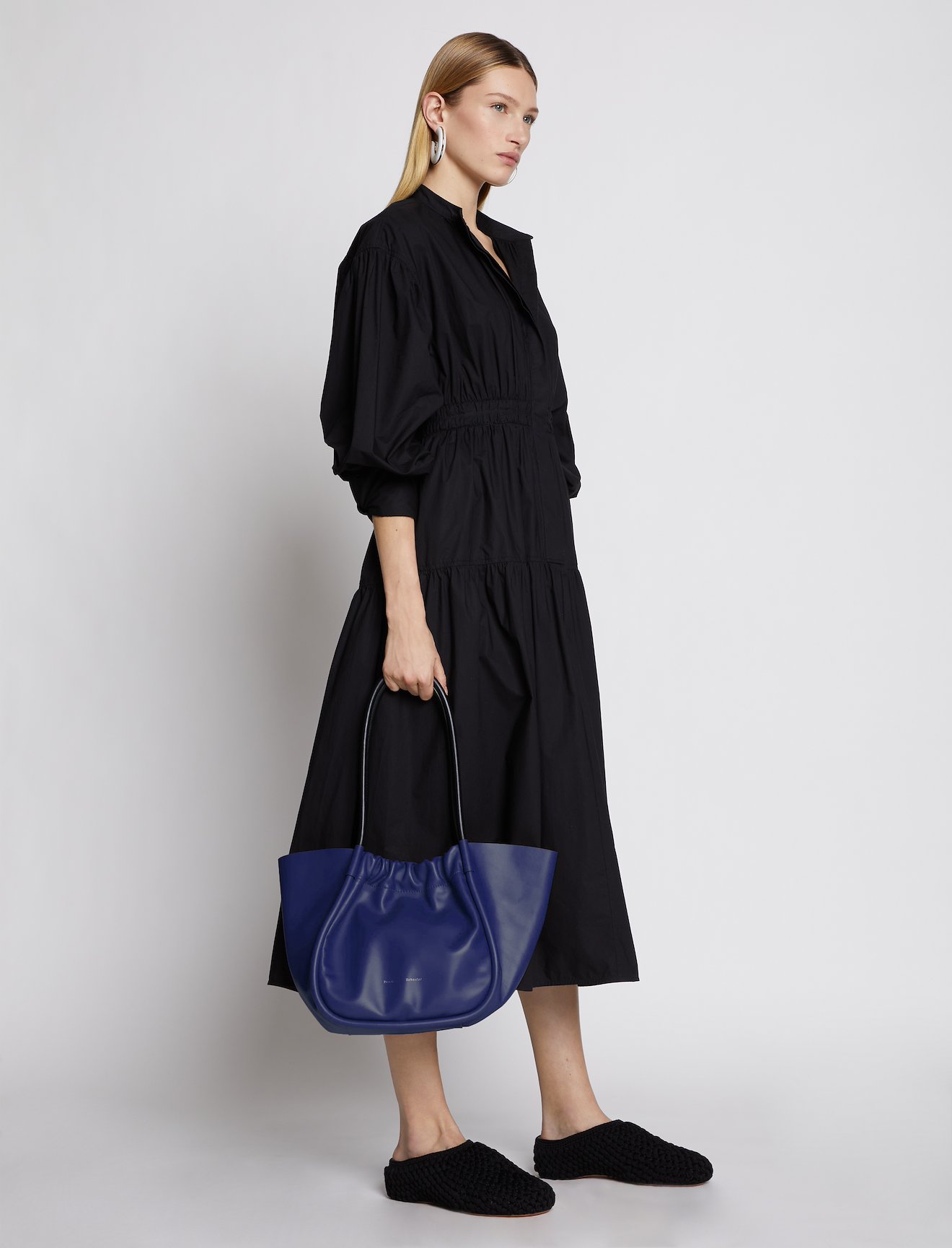 Large Ruched Tote #2