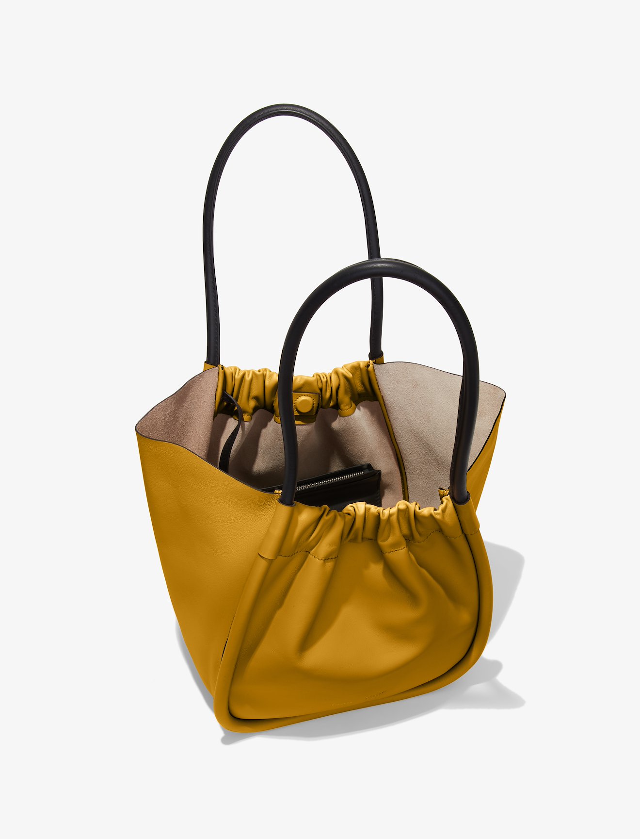 Large Ruched Tote #4