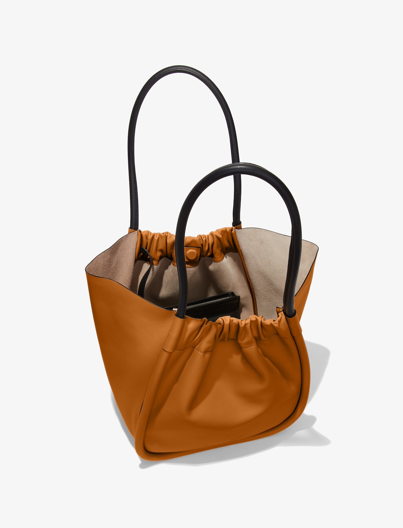 Large Ruched Tote #4