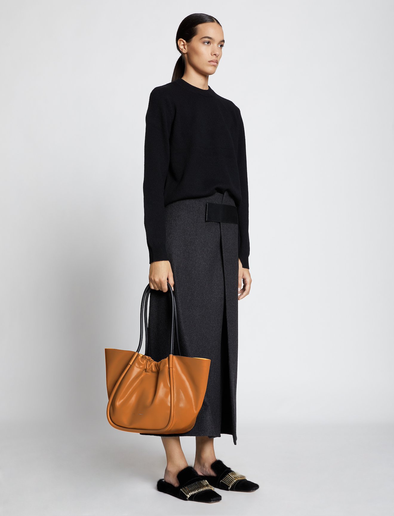 Large Ruched Tote #2