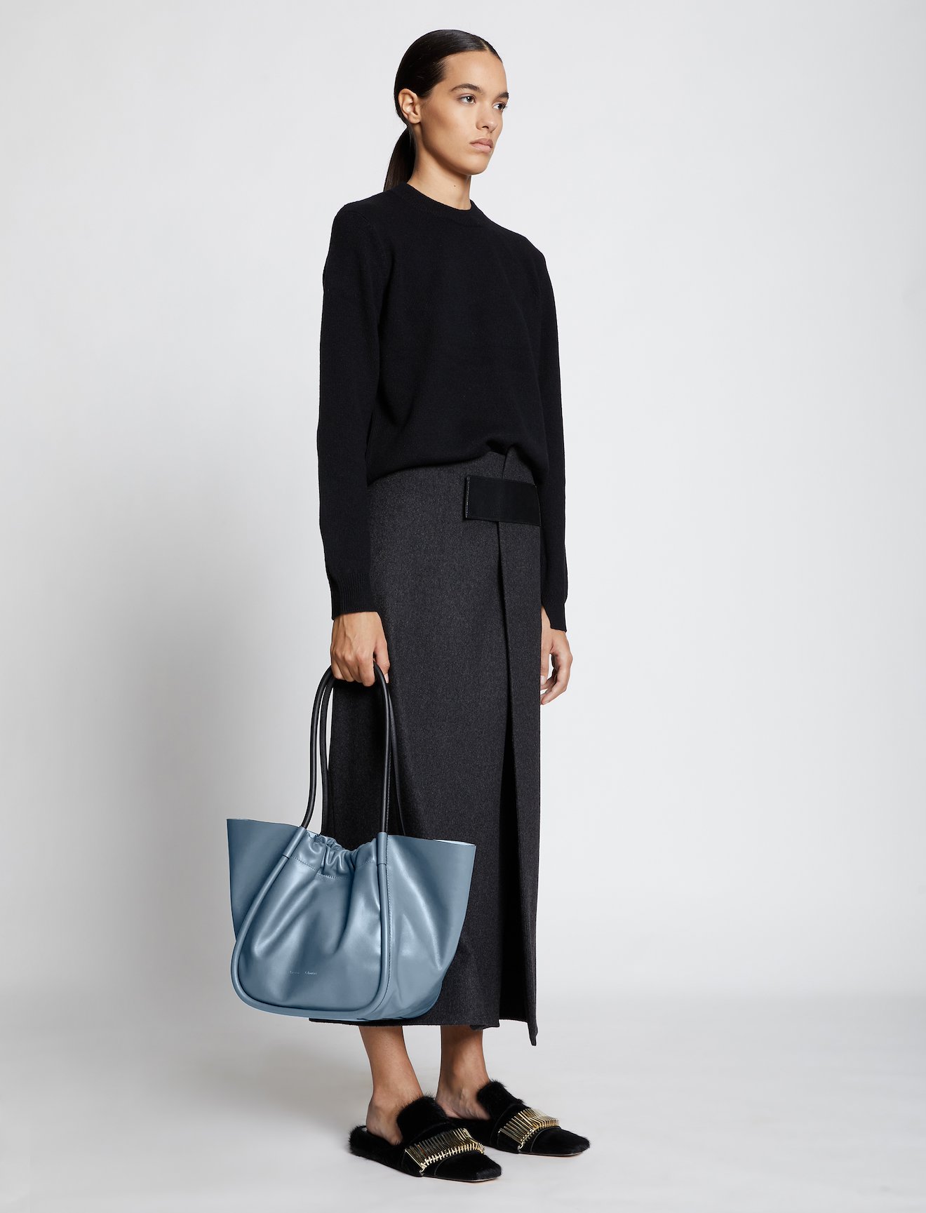 Large Ruched Tote #2