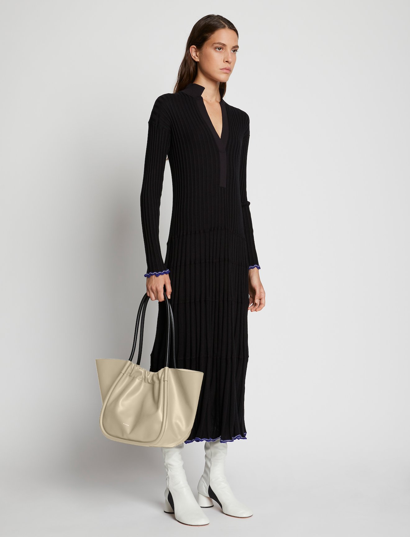 Large Ruched Tote #1