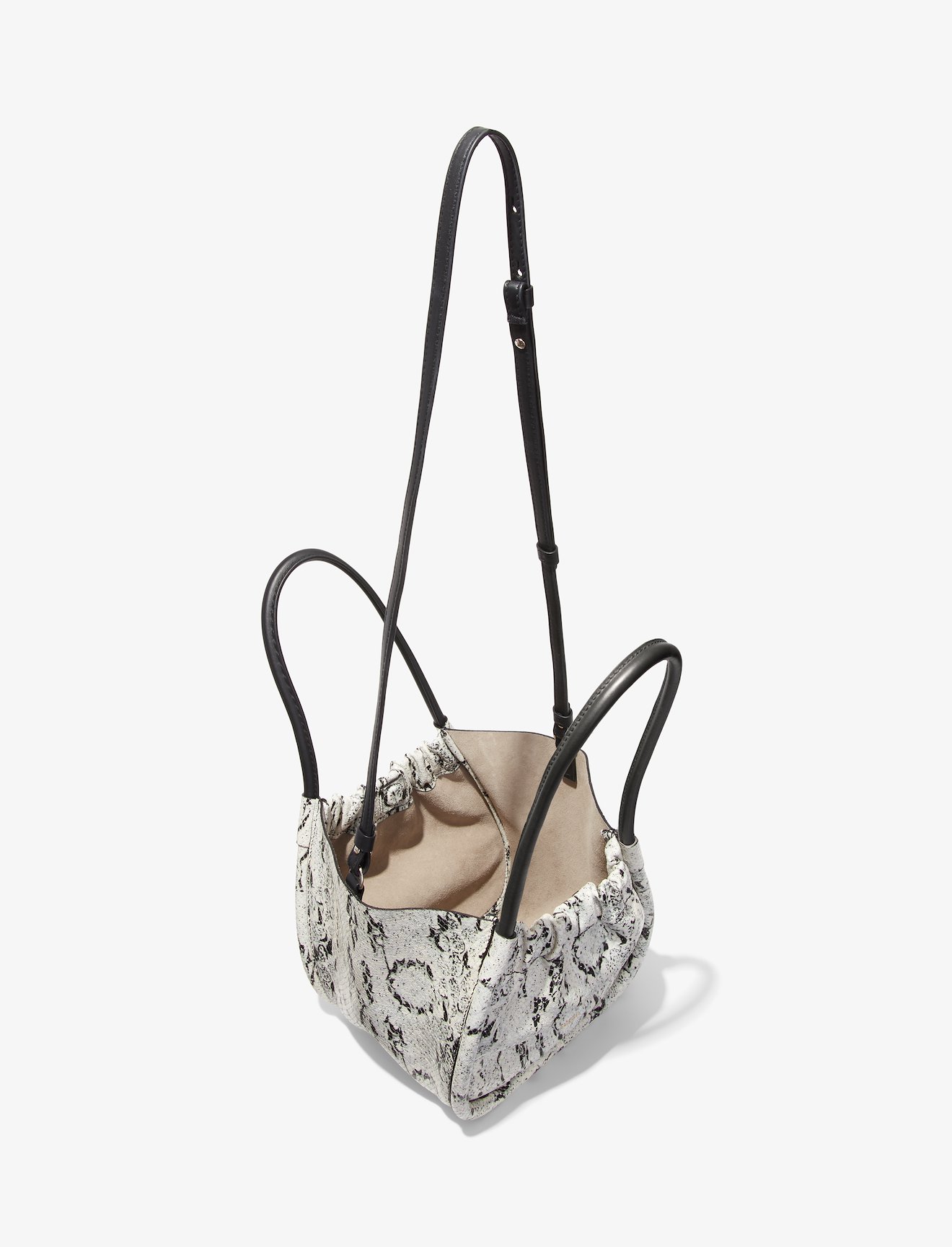 Large Snake Embossed Tote #4