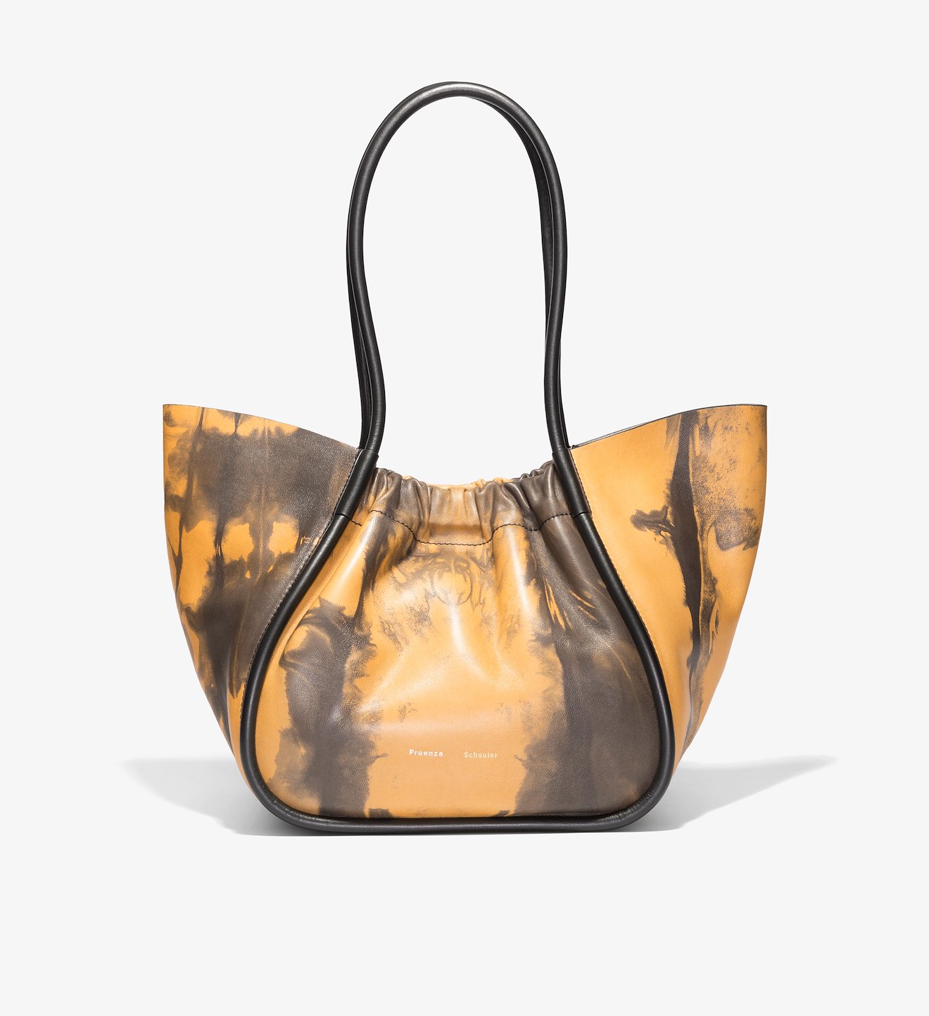 Large Tie Dye Ruched Tote
