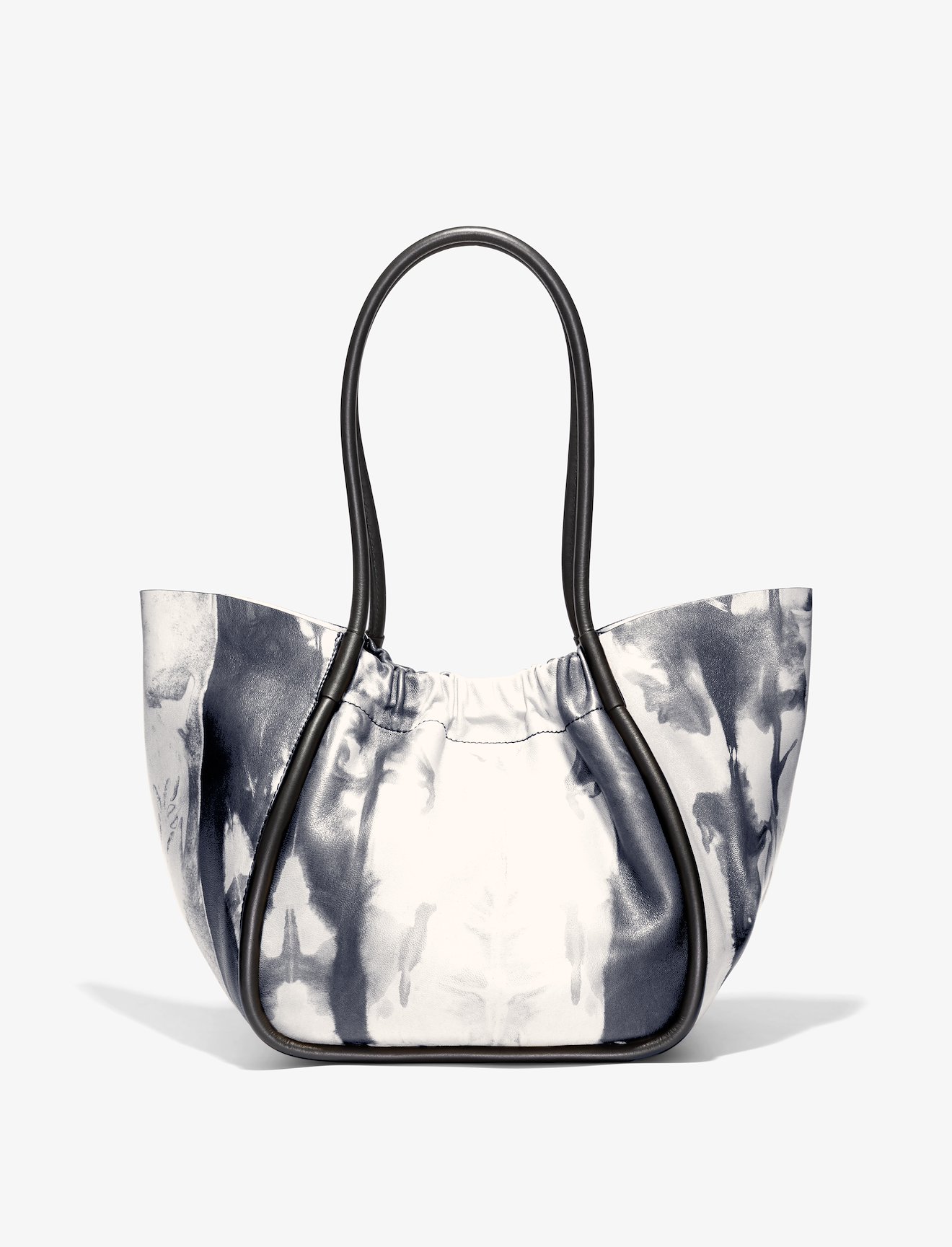 Large Tie Dye Ruched Tote #3