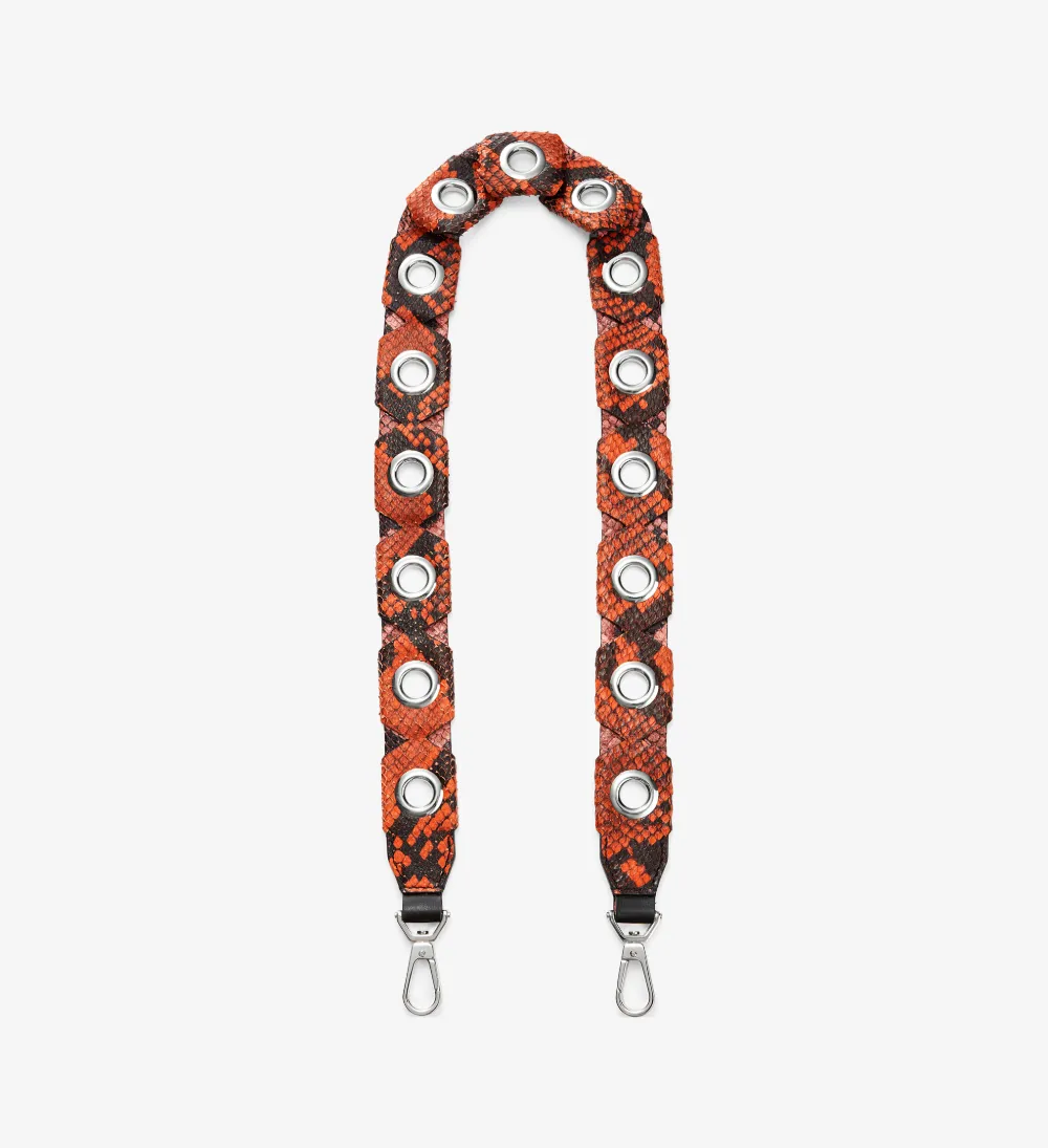 Layered Python Guitar Strap