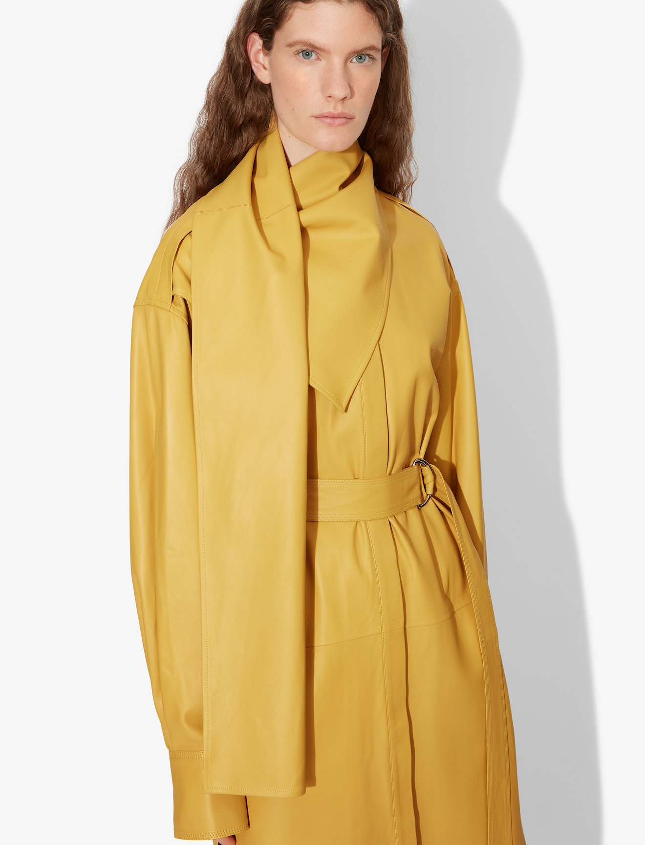 Leather Scarf Dress #3
