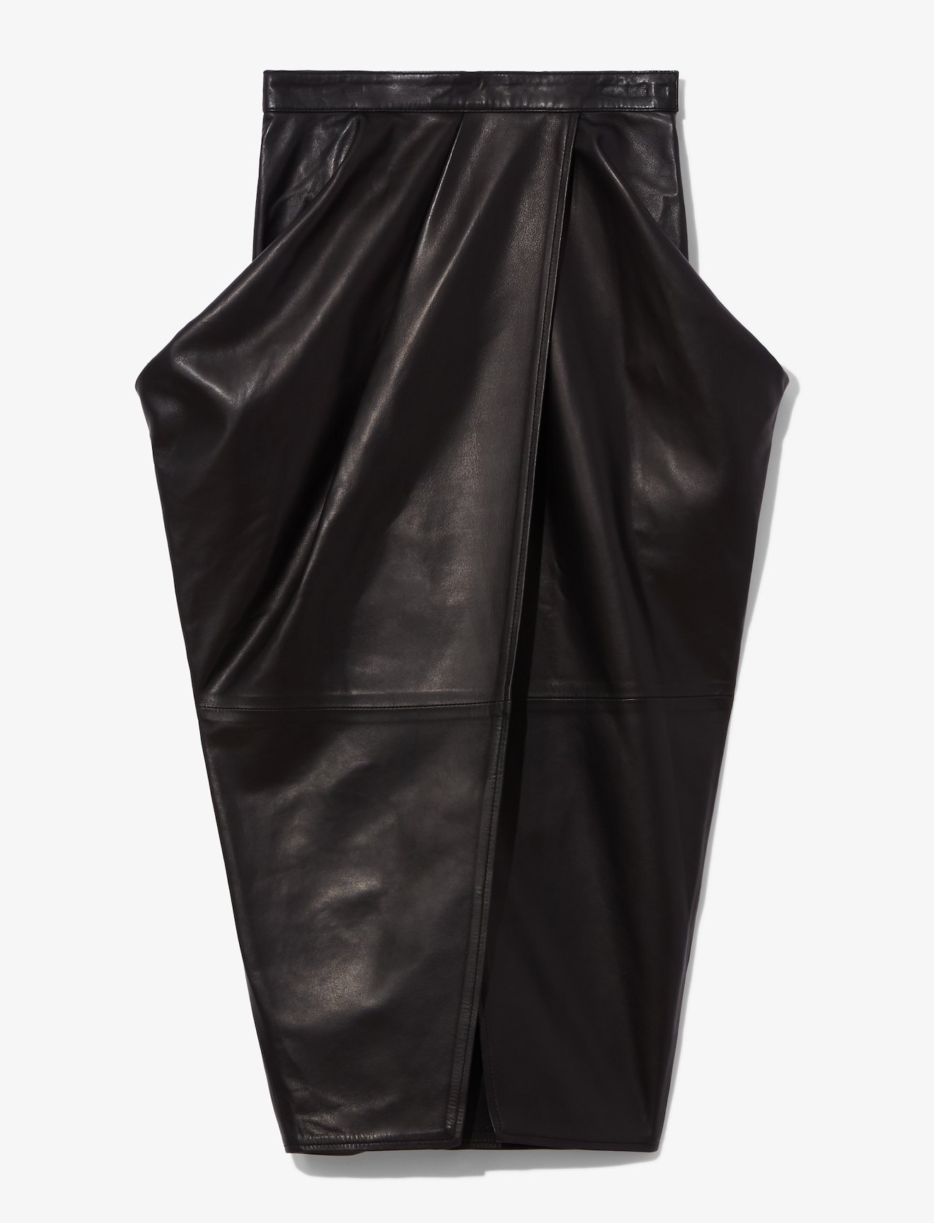 Leather Tulip Skirt #4