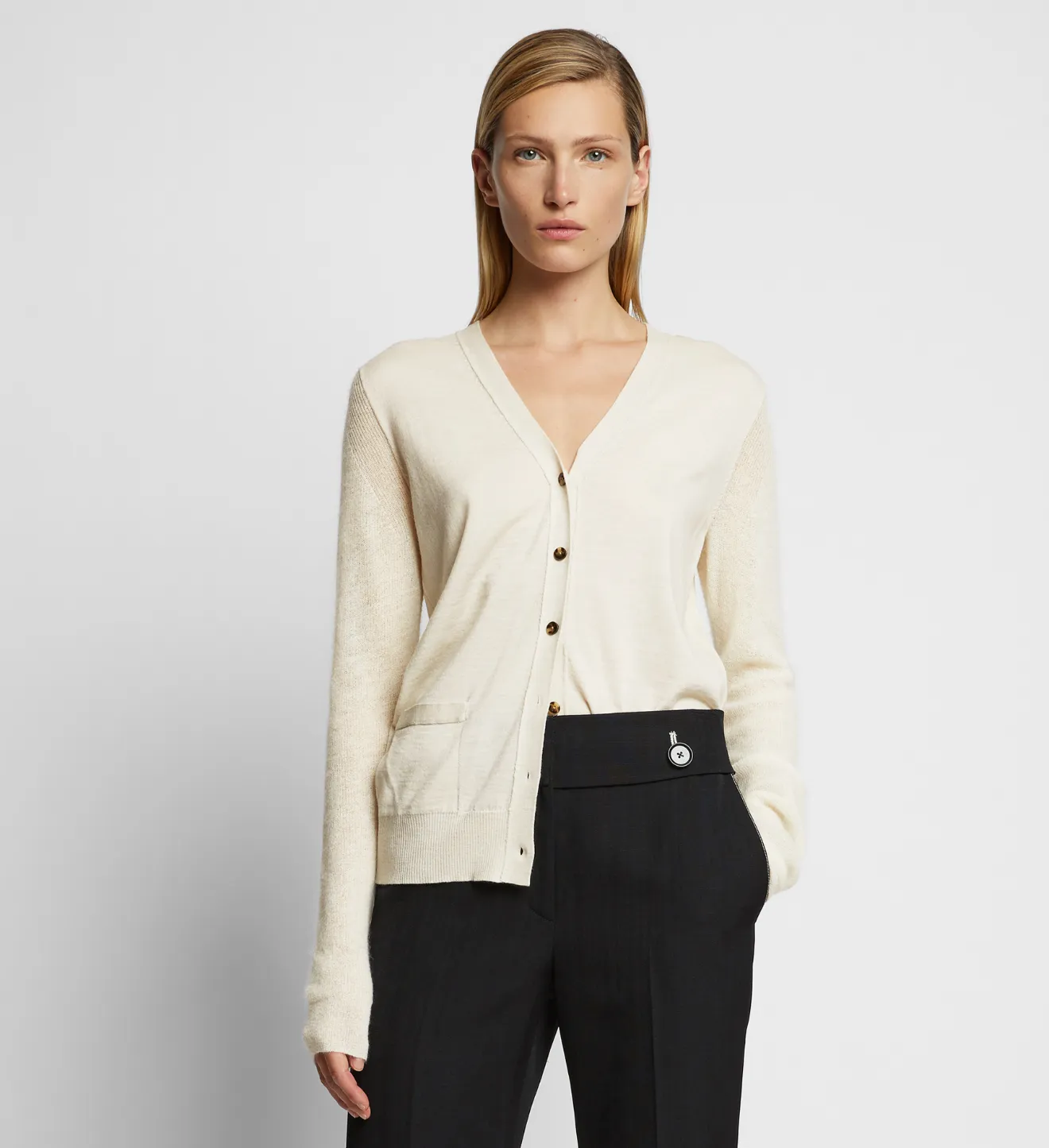 lightweight wool cardigan