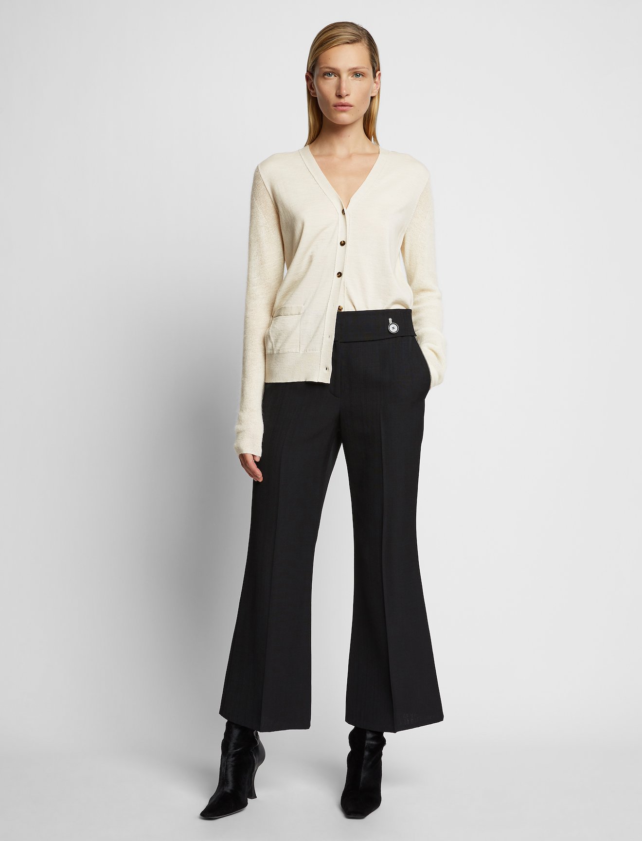 Lightweight Merino Cardigan #1