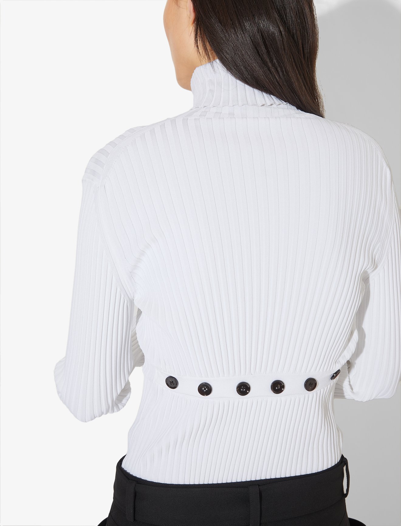 Lightweight Ribbed Turtleneck #3