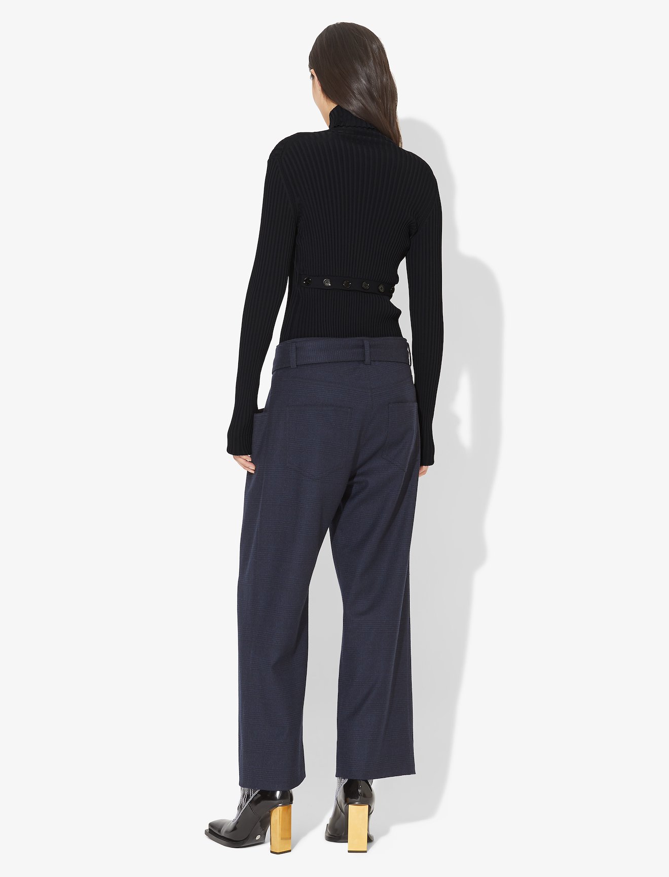 Lightweight Ribbed Turtleneck #2