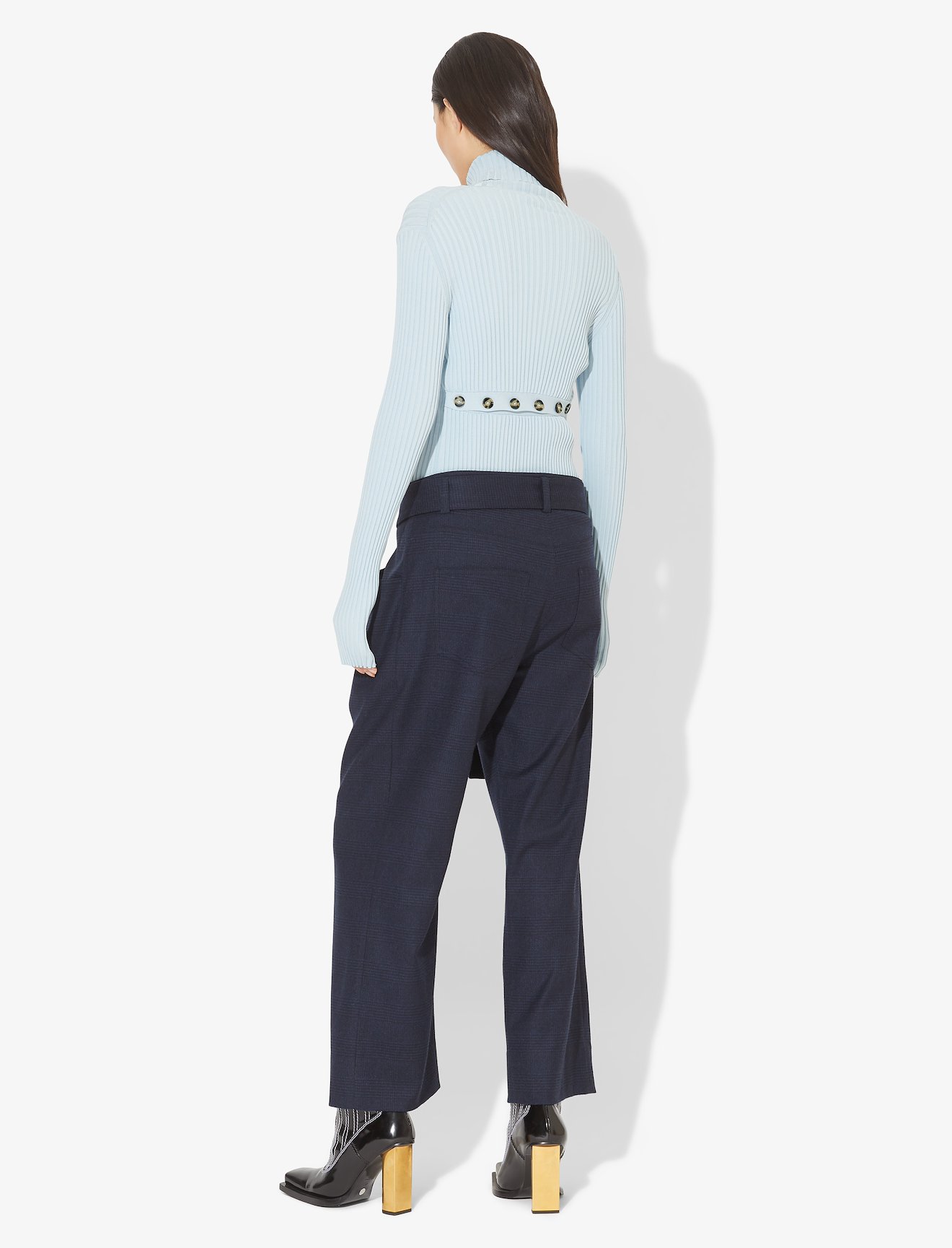 Lightweight Ribbed Turtleneck #2