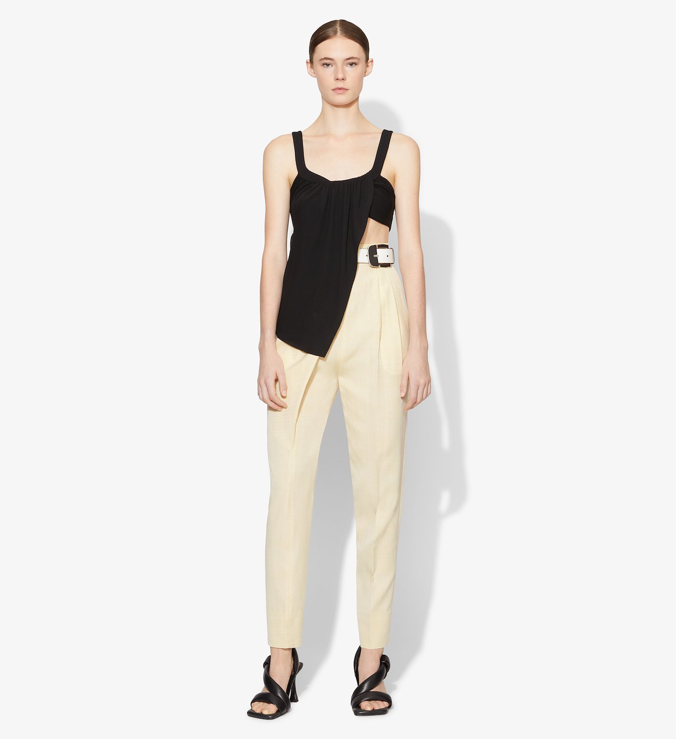 Lightweight Suiting Draped Pants