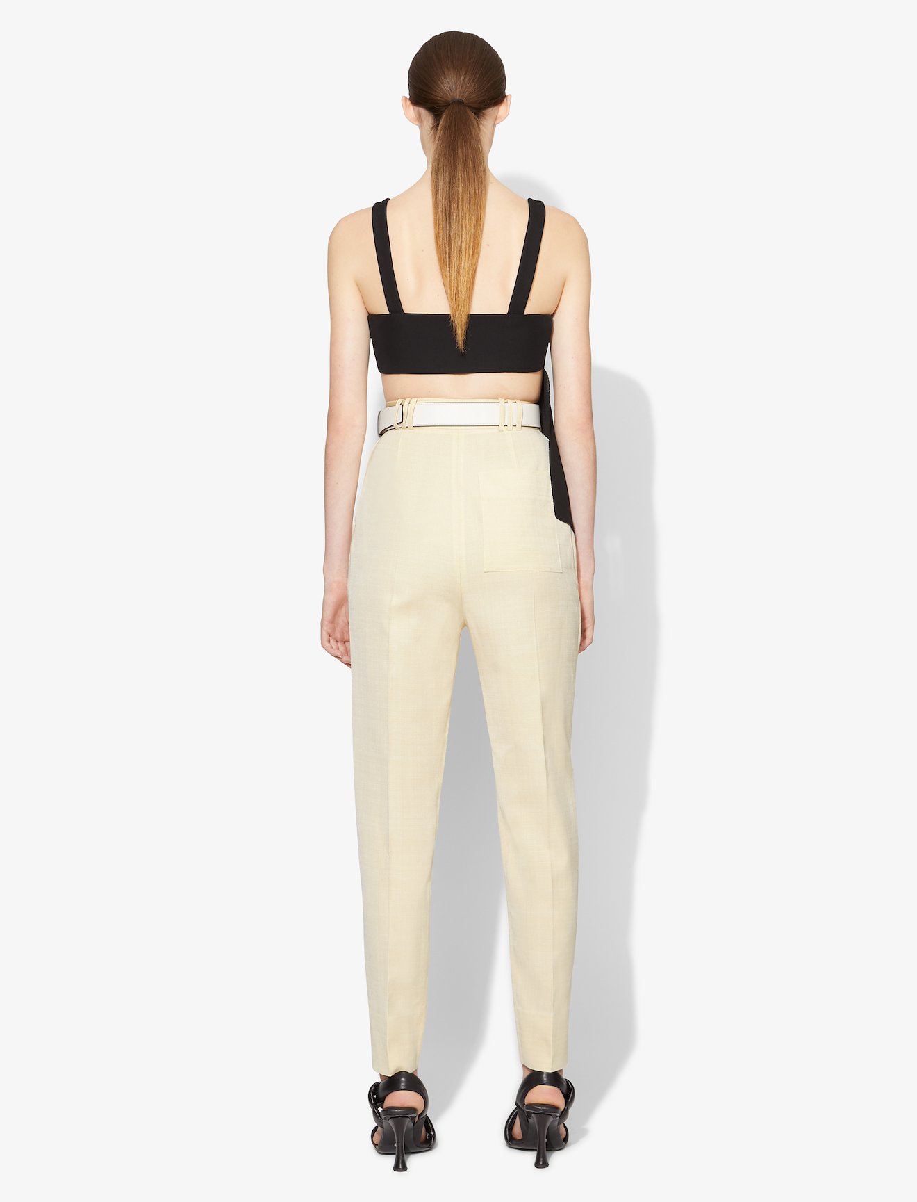 Lightweight Suiting Draped Pants #2