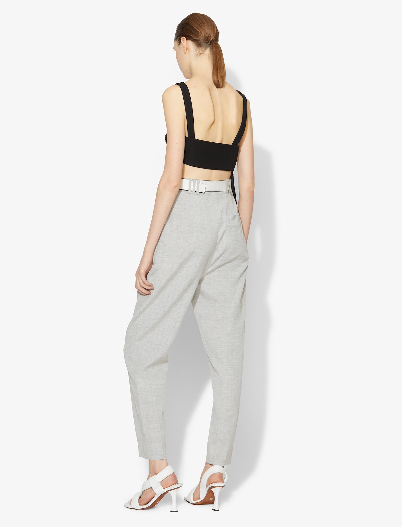 Lightweight Suiting Draped Pants #2