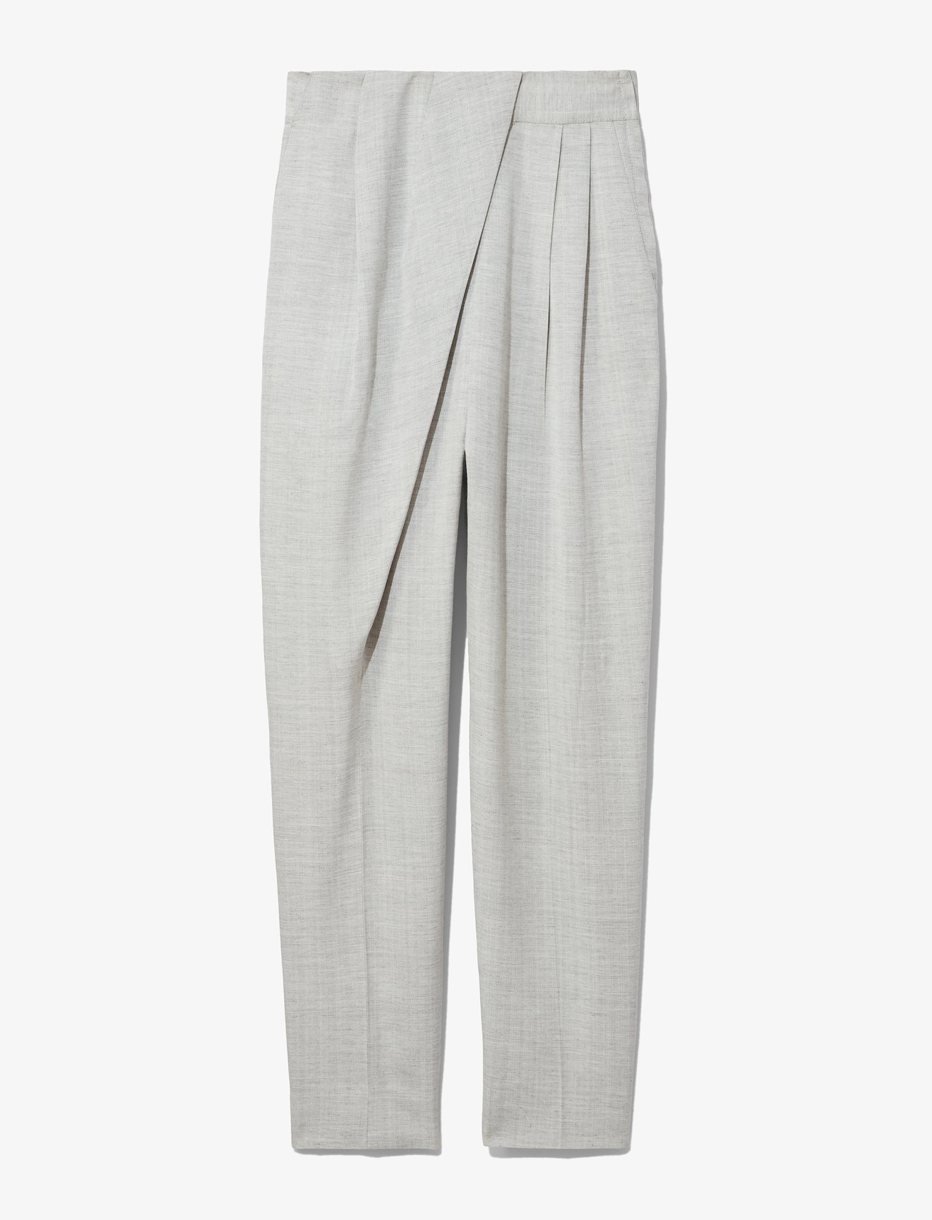 Lightweight Suiting Draped Pants #4