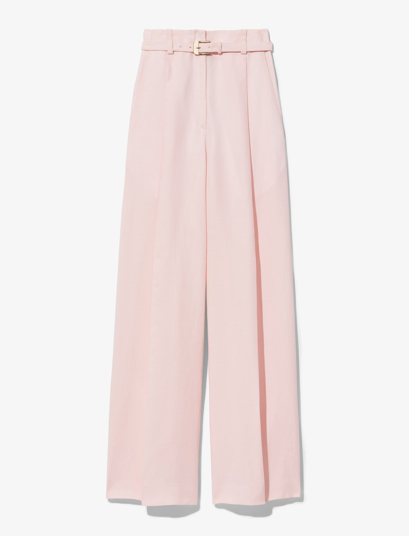 Linen Viscose Wide Leg Pants #4