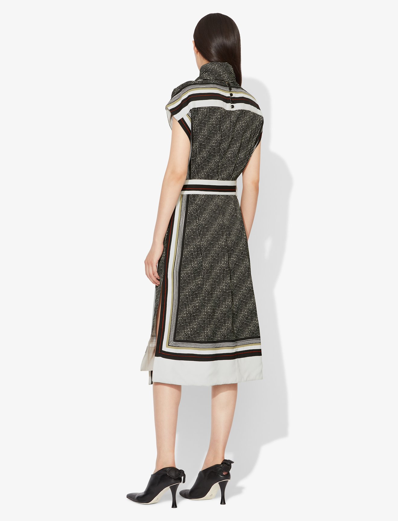 Logo Print Scarf Dress #2