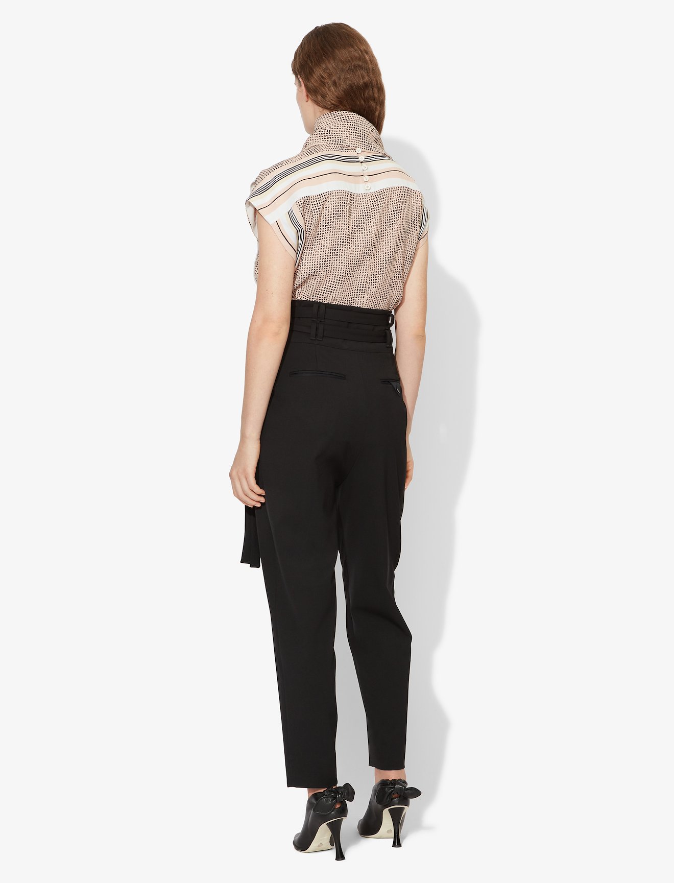 Logo Print Scarf Top #2