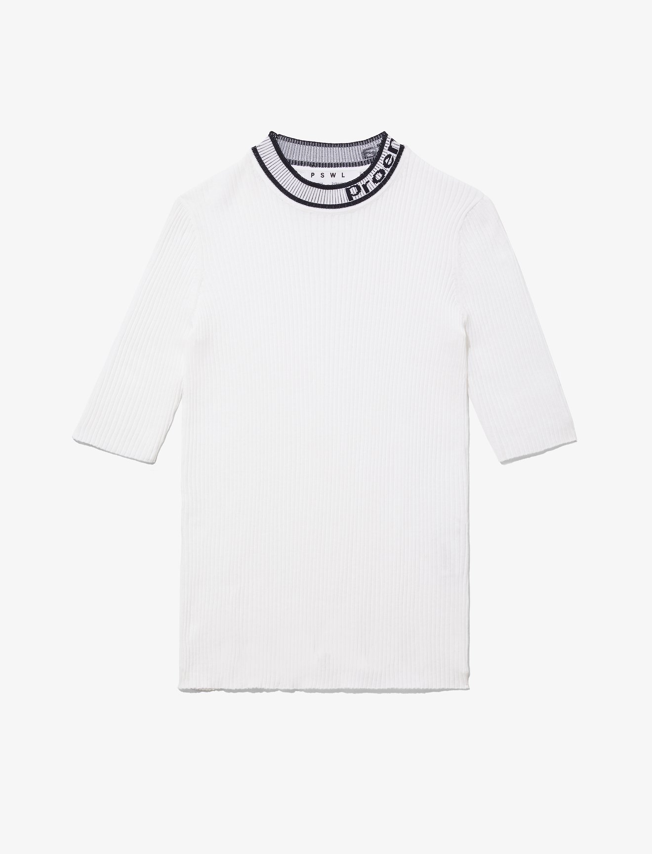 Logo Rib Knit Top #4