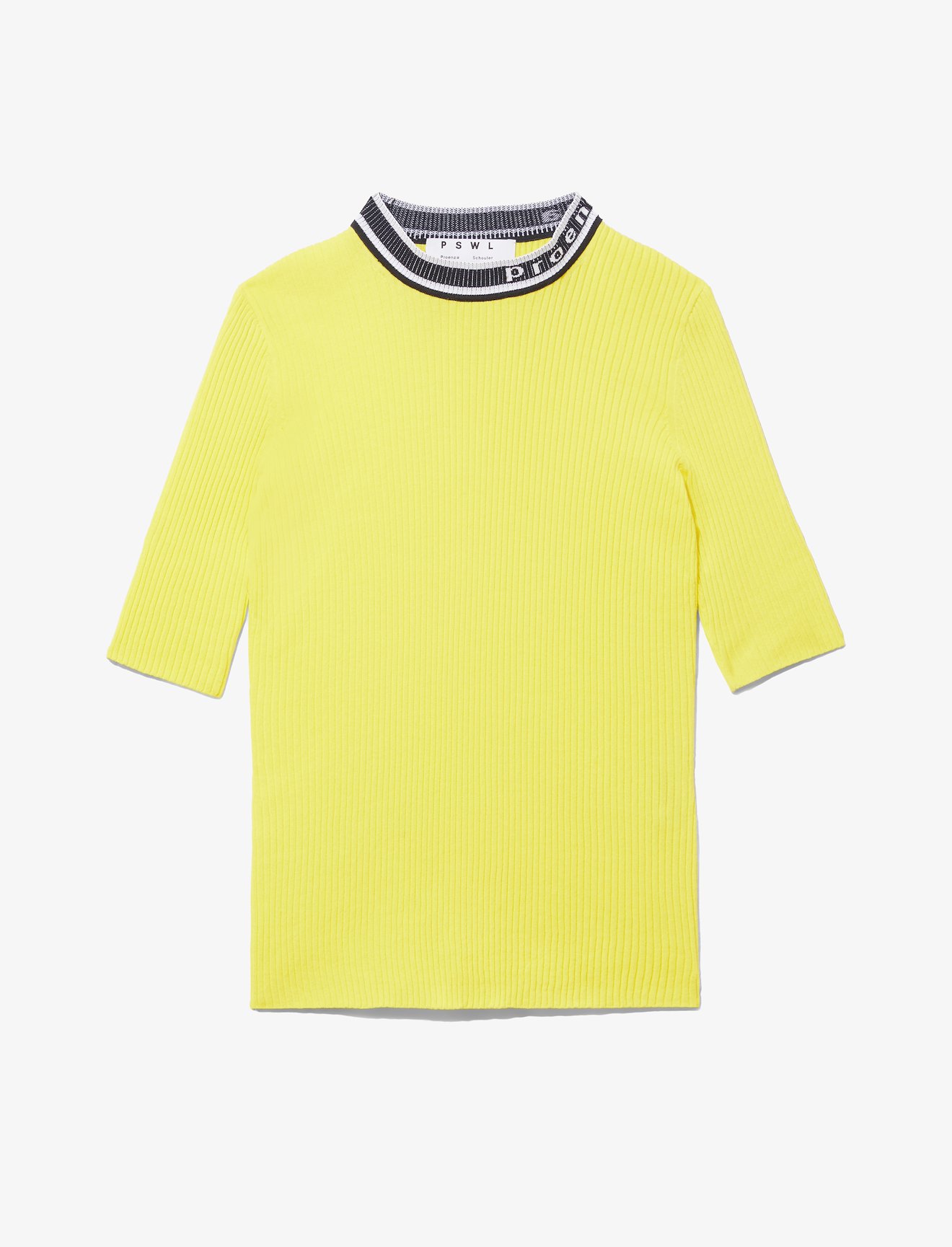 Logo Rib Knit Top #4