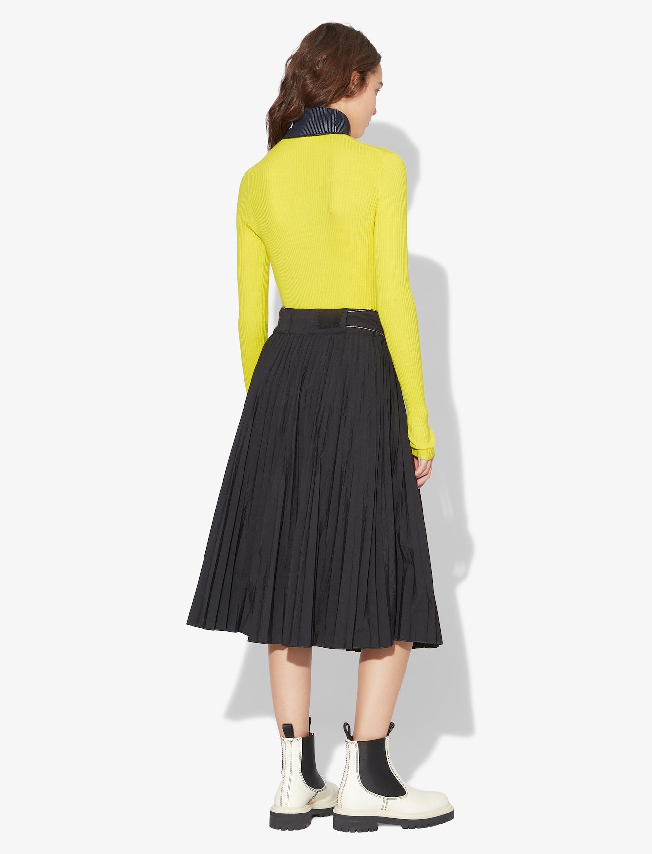 Logo Rib Knit Turtleneck #2