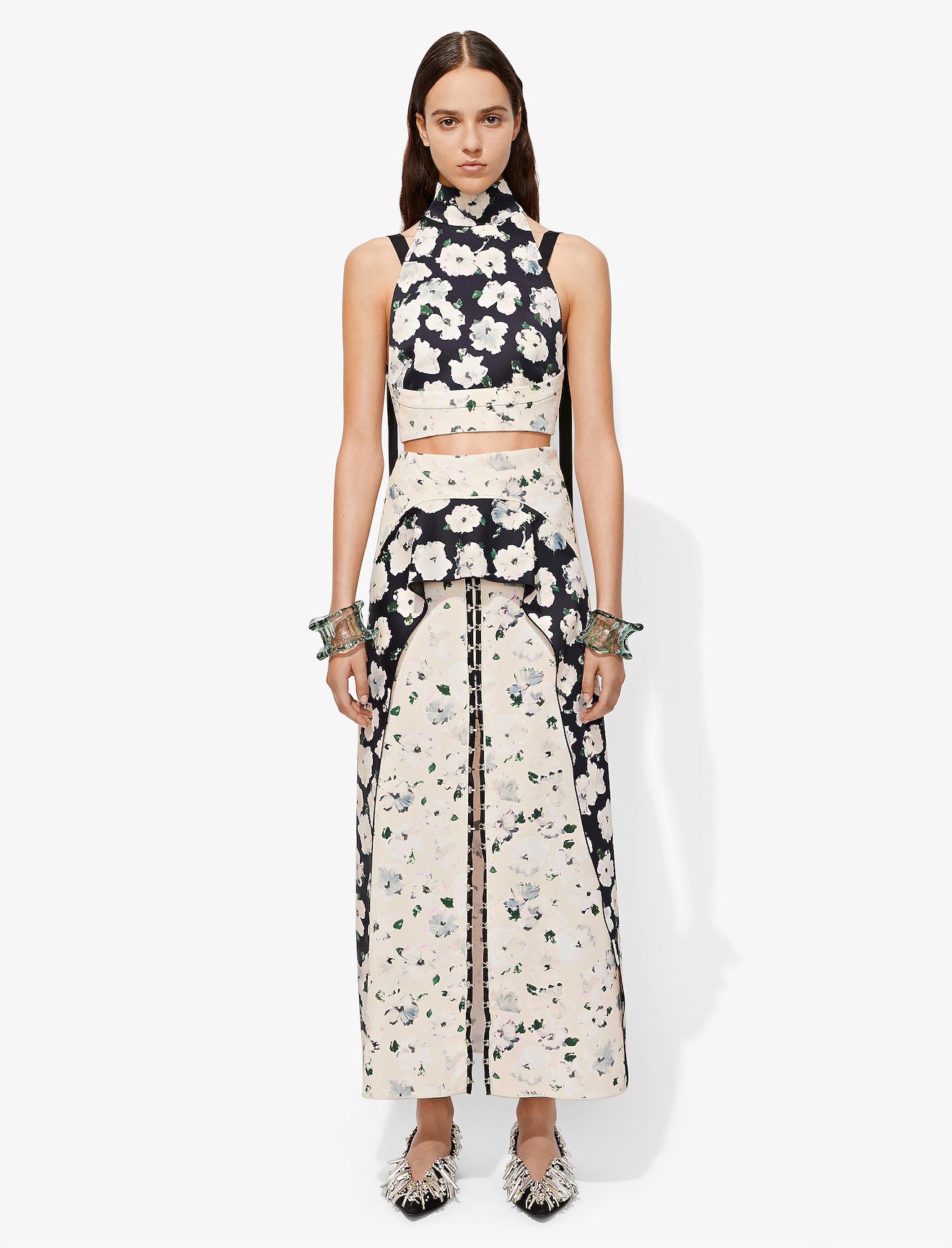Long Peplum Skirt #1