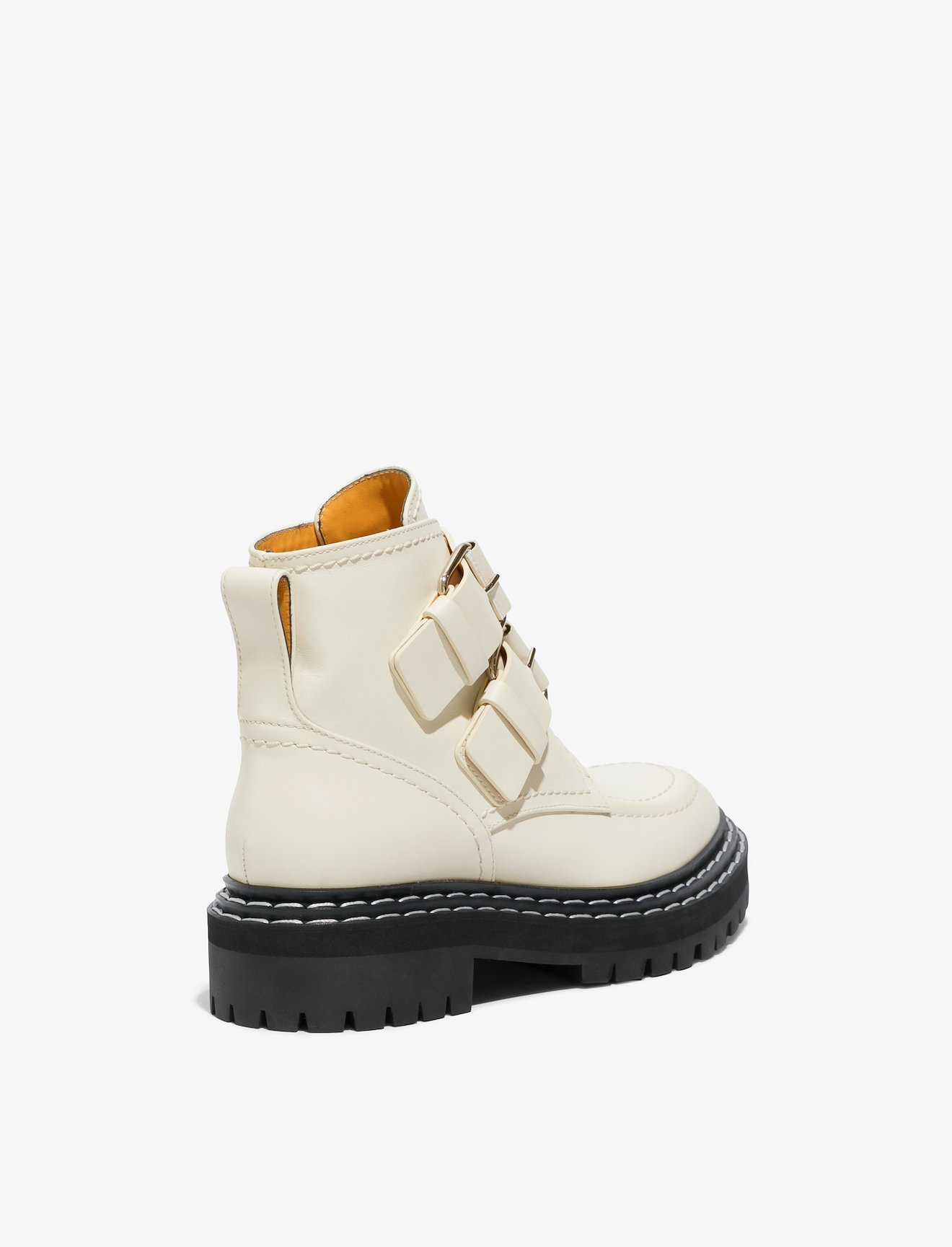 Lug Sole Buckle Boots #2