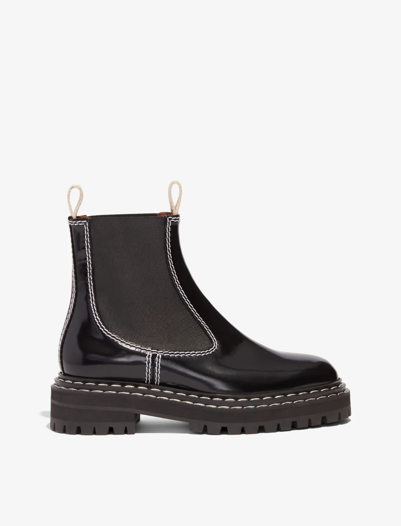 pauline lug sole chelsea boot