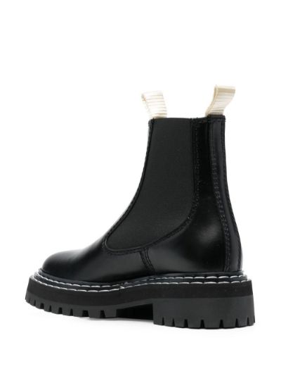 lug sole leather chelsea boots Proenza Schouler Eraldo