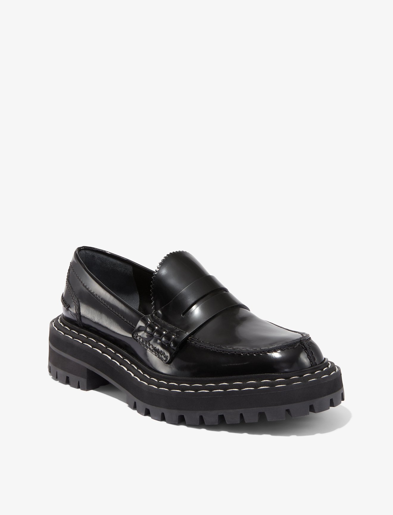 Lug Sole Loafers #1