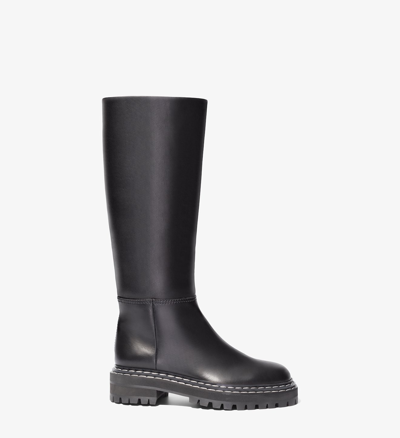 Lug Sole Tall Boots in black | Proenza Schouler