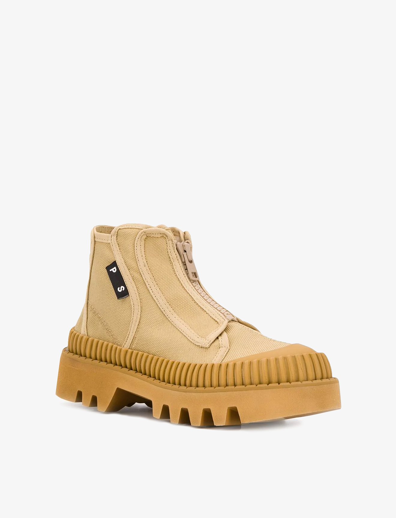 Lug Sole Zip Boots #1