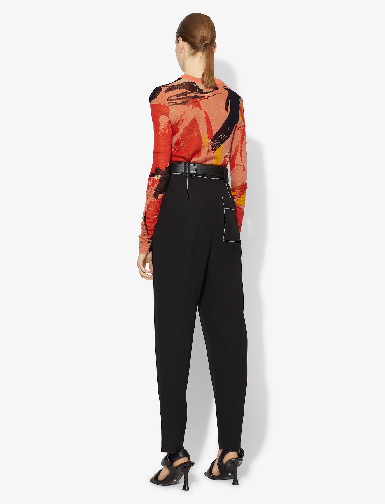 Marocaine Silk Jacquard Knit Top #2