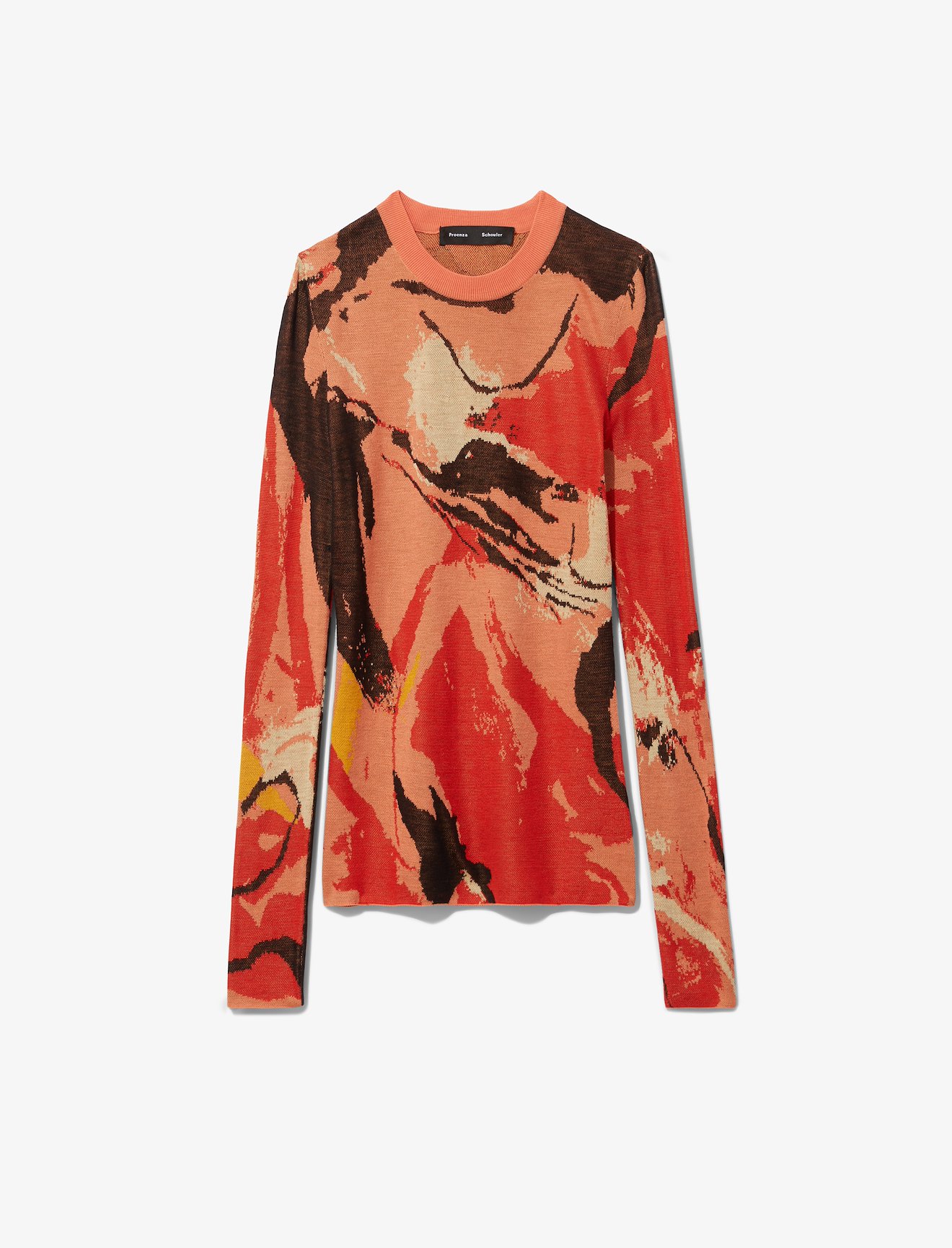 Marocaine Silk Jacquard Knit Top #4